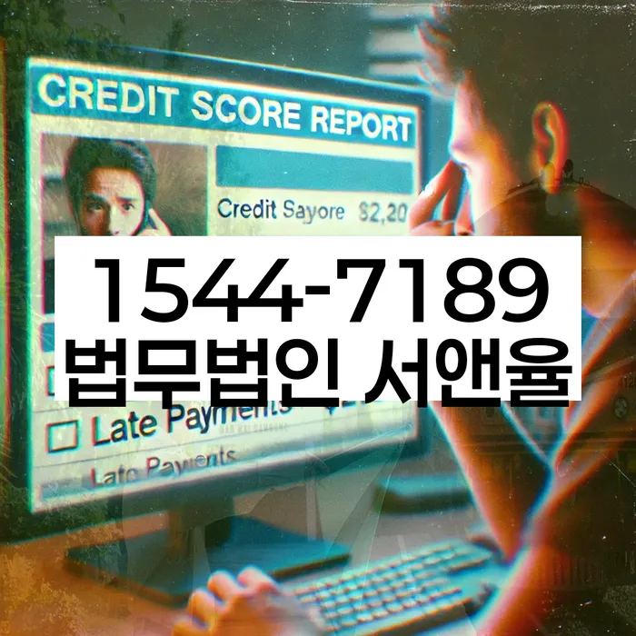 신용카드이용자대출 연체 시